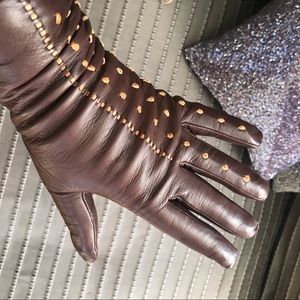 “Florence Souvenir” NEW cashmere leather gloves